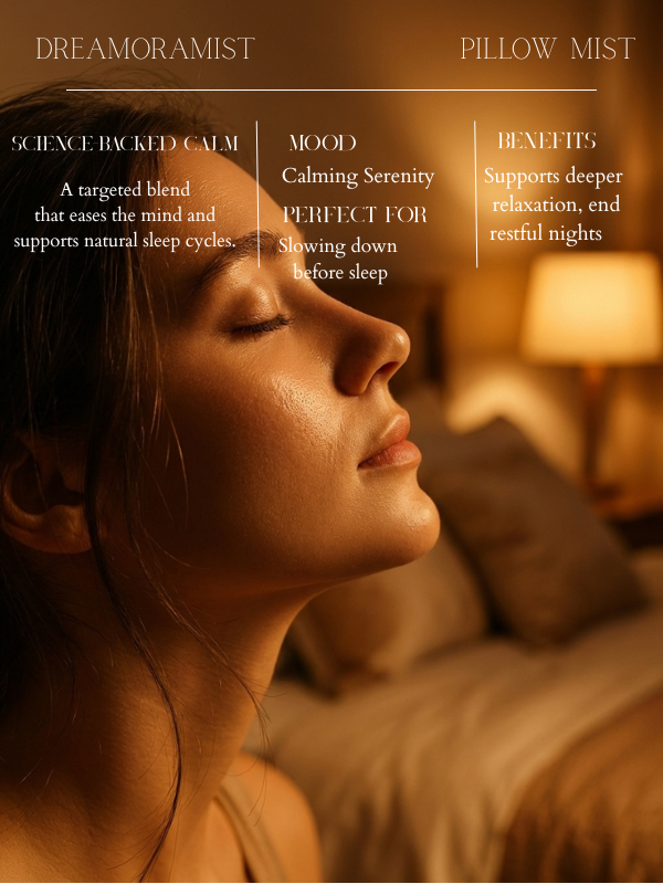 Dreamora Mist | Black Chamomile Pillow Mist